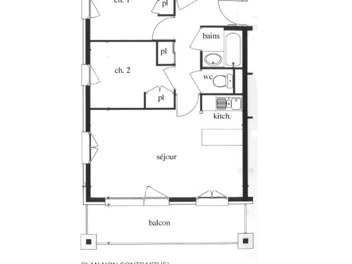 Διαμέρισμα Appartement Lumineux 6 Pers, Ski Aux Pieds, Balcon Sud-Ouest, Les Menuires, 3 Flocons 